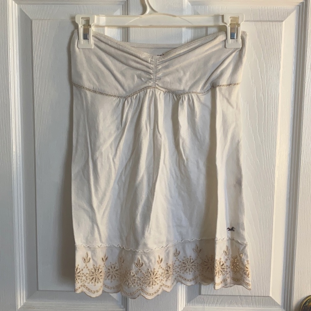 Hollister strapless shirt